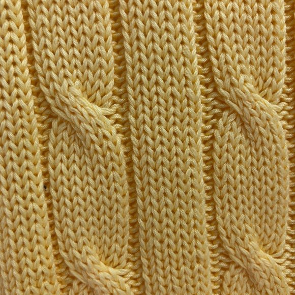 BROOKS BROTHERS yellow cotton v-neck pullover sweater SZ XL - like new! - Picture 7 of 7